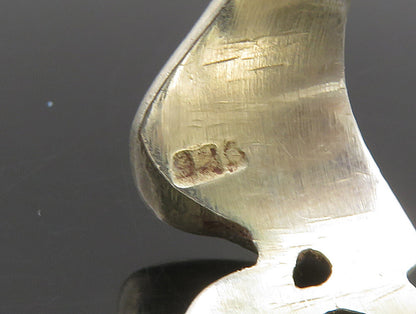 925 Sterling Silver  Vintage Arabic Calligraphy Band Ring Sz 6  RG24298