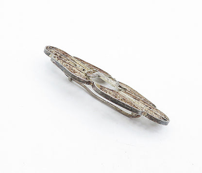 925 Sterling Silver Vintage Filigree Designed Alpaca Animal Brooch Pin BP1493
