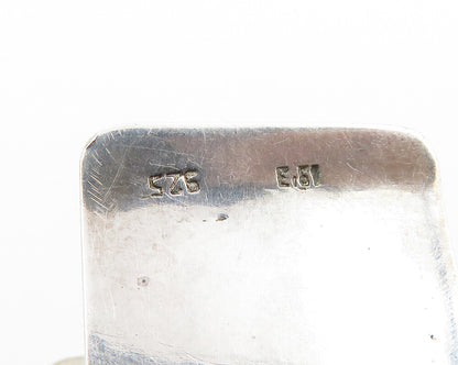 925 Sterling Silver  Vintage Antique United States Penny Money Clip  TR2401