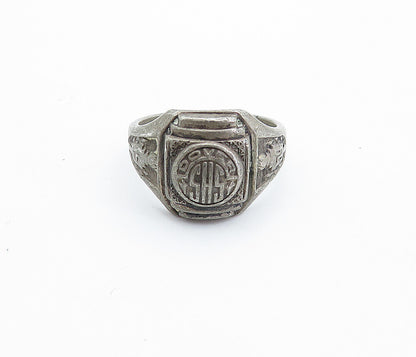BALFOUR 925 Sterling Silver Vintage Dark Tone 1954 Class Ring Sz 6.5 RG4849