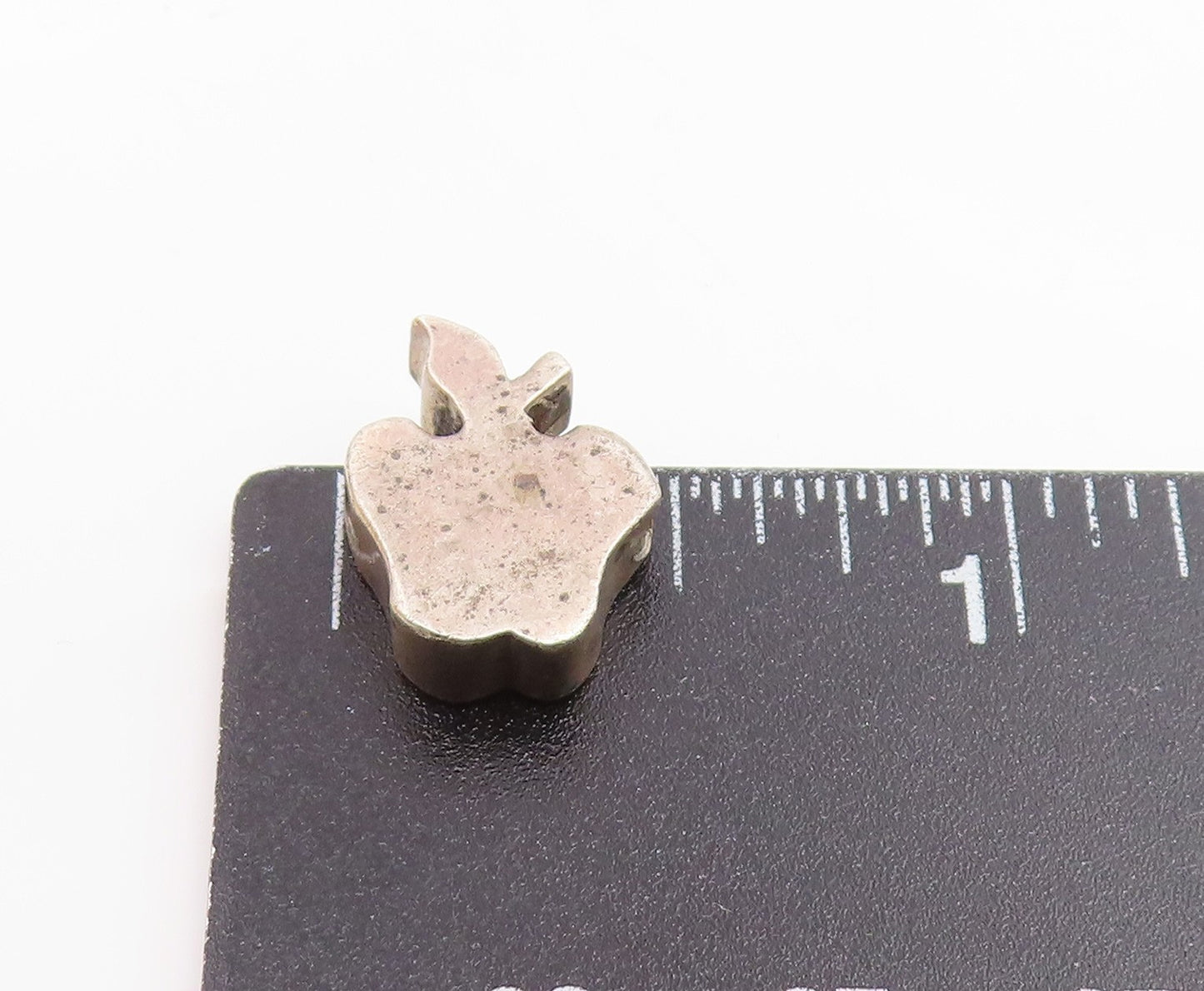 ALWAND VAHAN 925 Silver  Vintage Minimalist Apple Charm Pendant  PT21396