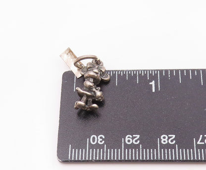 DISNEY 925 Sterling Silver  Vintage Petite Minnie Mouse Pendant  PT16710