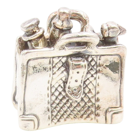925 Sterling Silver Vintage Decorative Piece Classic Miniature Doctor Bag TR4247
