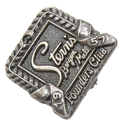 925 Sterling Silver  Vintage Petite Stern's Founders Club Brooch Pin  BP4241