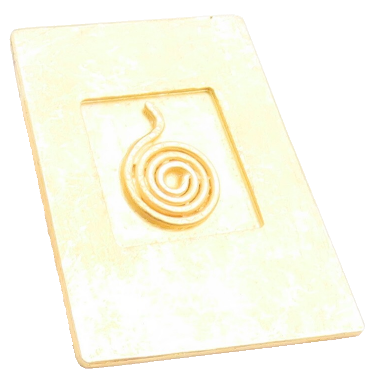 925 Sterling Silver Vintage Pendant Gold Plated Minimalist Spiral Carved PT23774