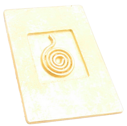 925 Sterling Silver Vintage Pendant Gold Plated Minimalist Spiral Carved PT23774