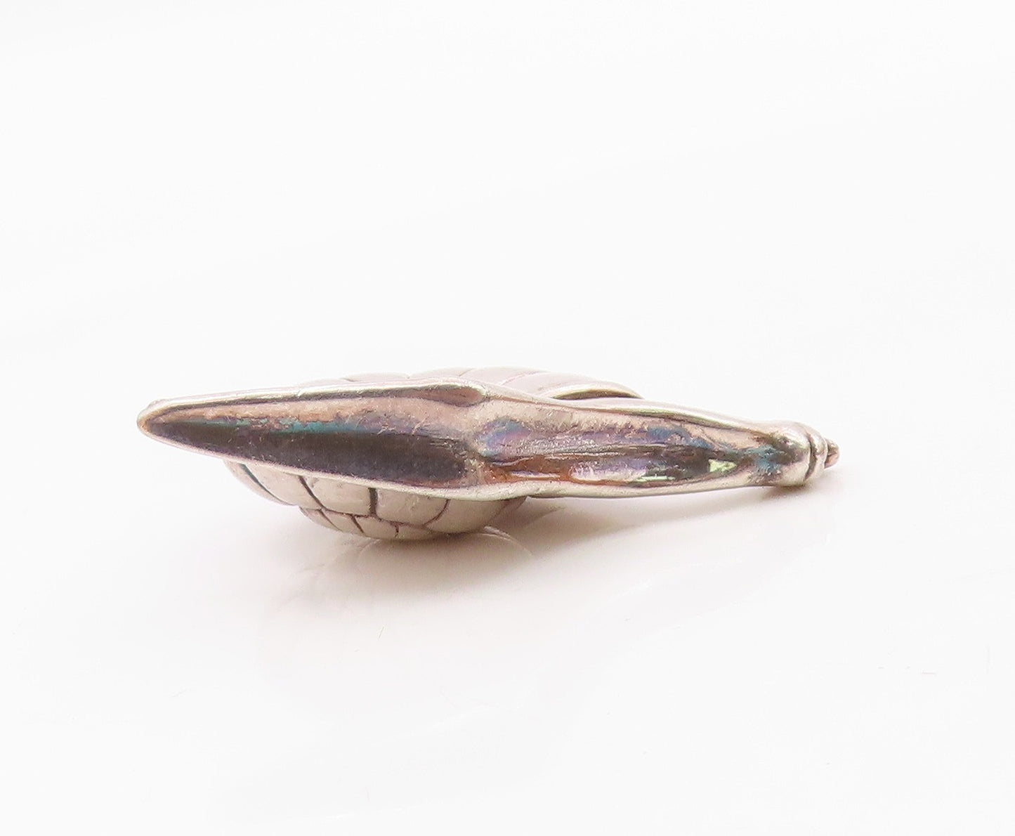 925 Sterling Silver  Vintage Fashion Snail Out Of Shell Pendant  PT21698