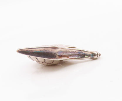 925 Sterling Silver  Vintage Fashion Snail Out Of Shell Pendant  PT21698