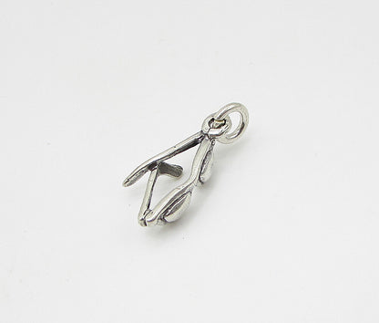 925 Sterling Silver  Vintage Sunglasses Charm Pendant  PT1868