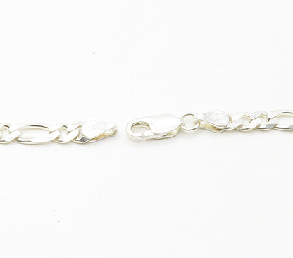 925 Sterling Silver  Shiny Polished Minimalist Curb Link Chain Necklace NE2689