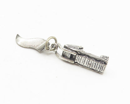 925 Sterling Silver  Vintage Petite Winter Snow Sled New York Pendant  PT8912