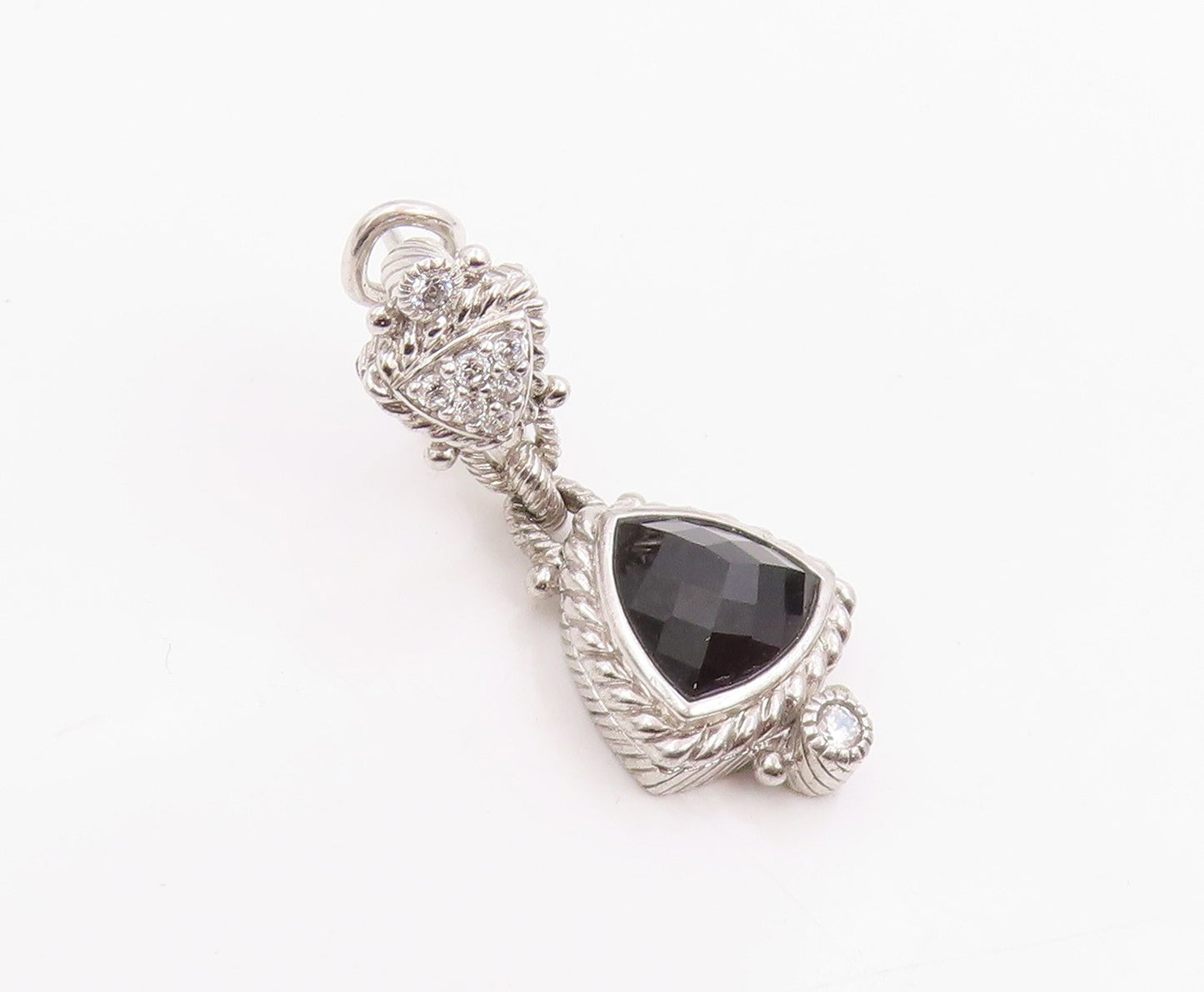 925 Sterling Silver Vintage Earrings JUDITH RIPKA Gemstone Single Pieces EG14292
