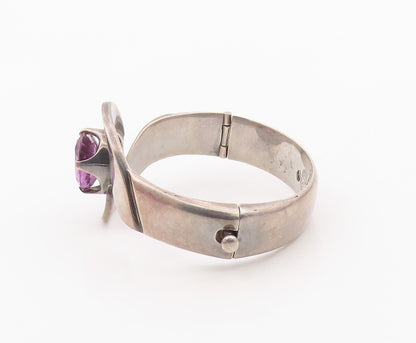 925 Sterling Silver Vintage Bracelet LOS BALLESTEROS MEXICO Gemstone  BT12103
