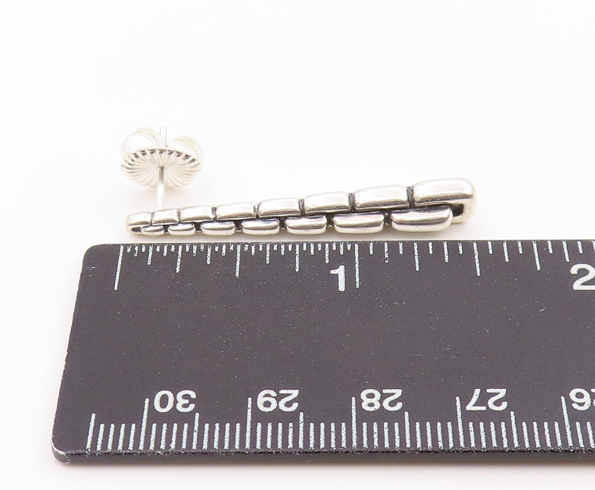 925 Sterling Silver Vintage Earrings JOHN HARDY Classic Single Pieces  EG14307