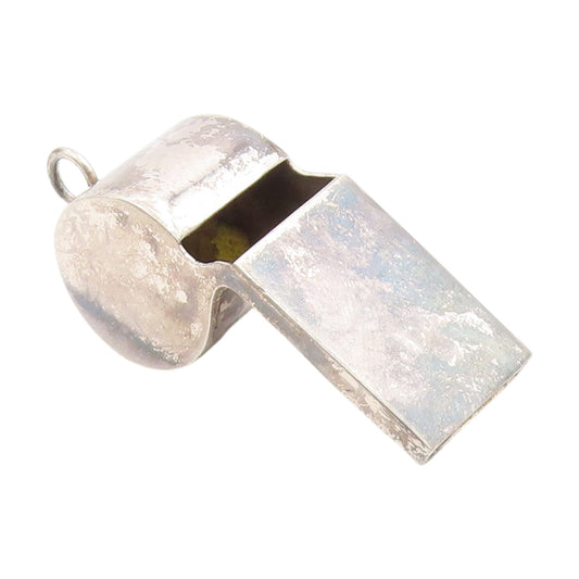 925 Sterling Silver Vintage Decorative Piece MEXICO Solid Whistleblower TR4071