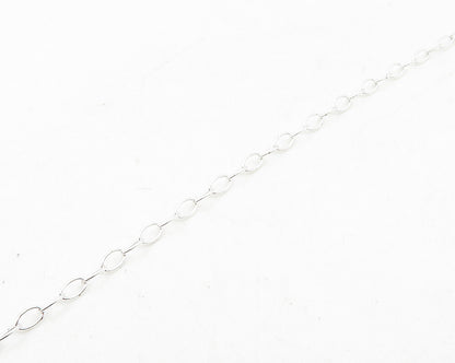 925 Sterling Silver  Sparkling Cubic Zirconia Snowflake Chain Necklace  NE2047