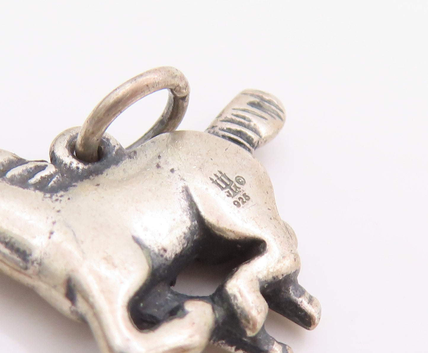 925 Sterling Silver Vintage Pendant JAMES AVERY Running Horse Charm  PT24516