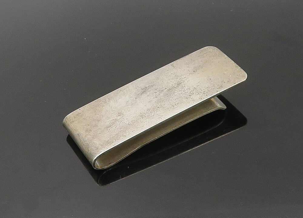 TIFFANY & CO. 925 Sterling Silver  Vintage Shiny Minimalist Money Clip  TR3009