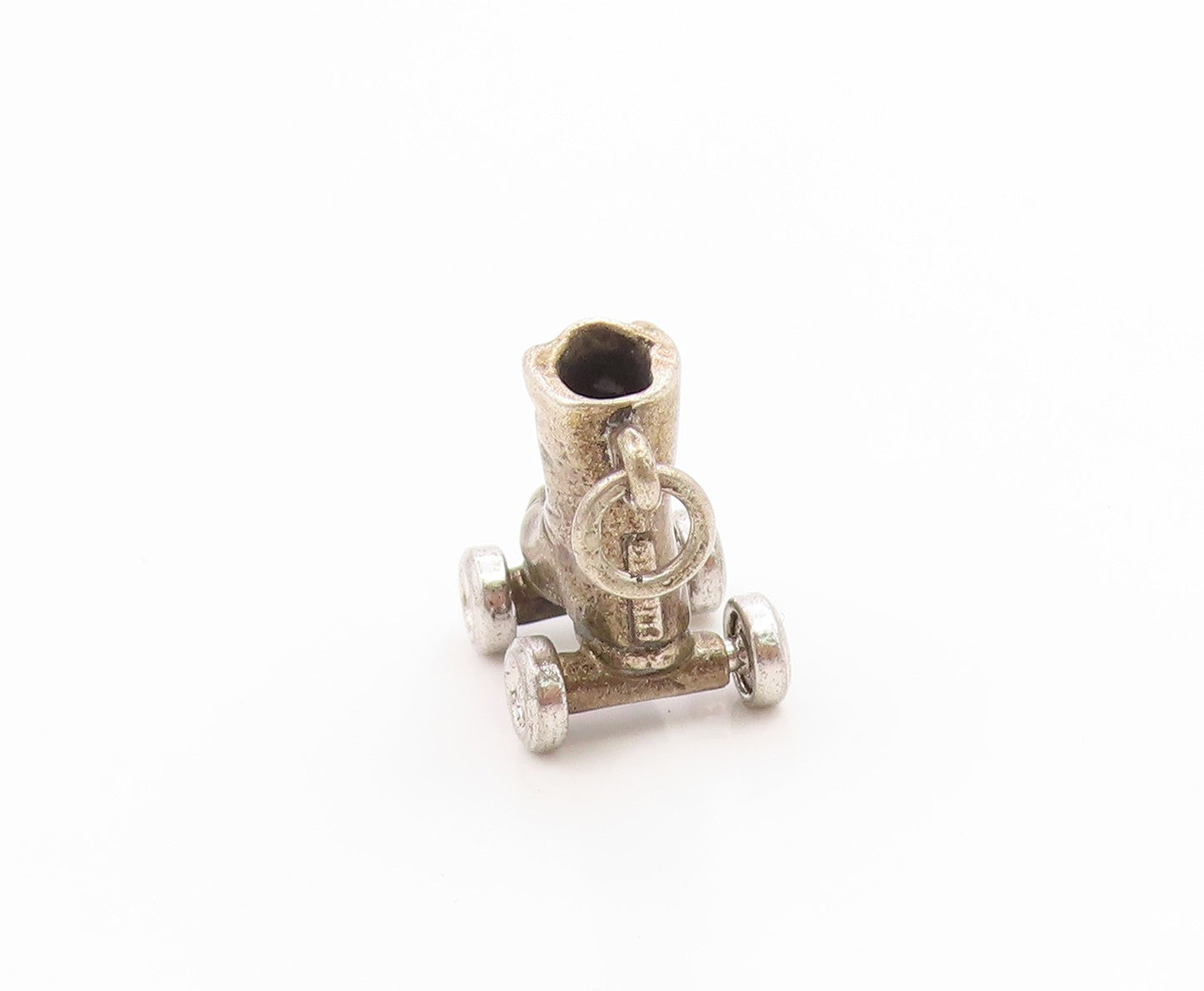 925 Sterling Silver Vintage Pendant Miniature Roller Skate Figurine  PT26122