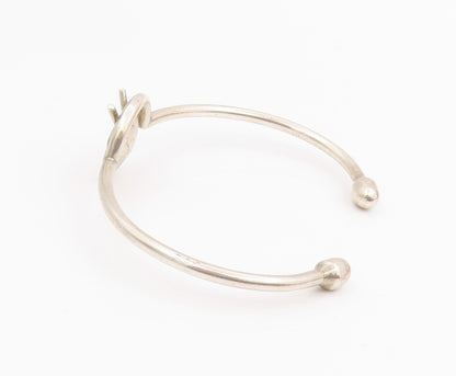 925 Sterling Silver Vintage Bracelet CHRIS ANDERSON Musical Drum Cuff  BT11951