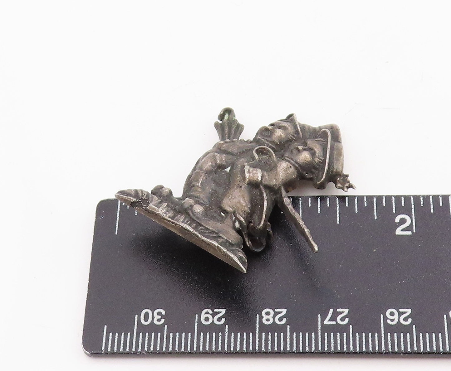 925 Sterling Silver Vintage Brooch Pin Antique Hummel Boy & Girl Figure  BP12242