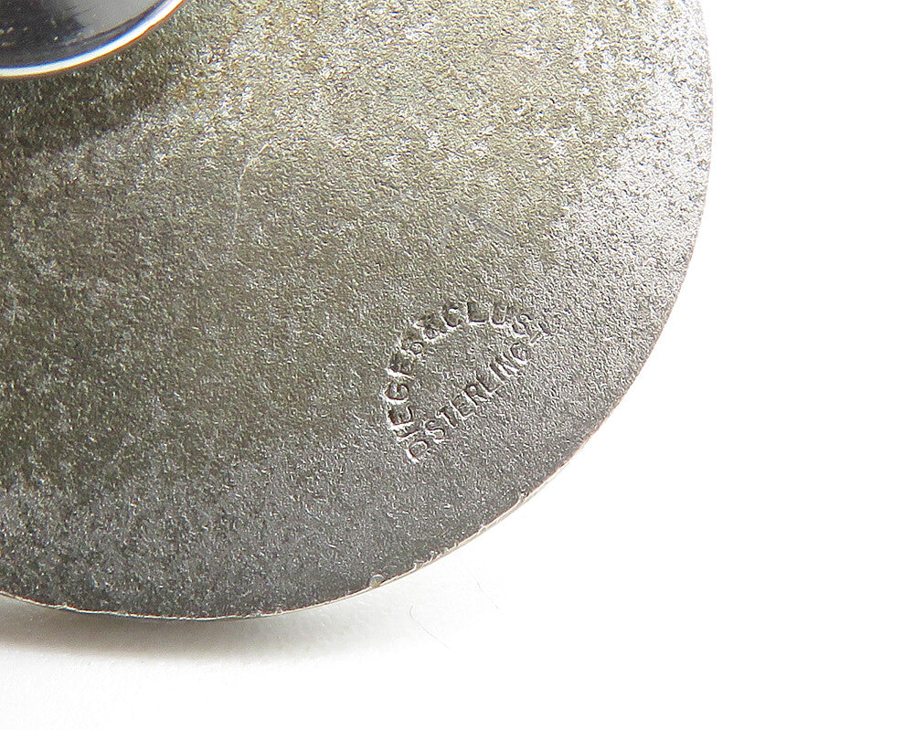 925 Sterling Silver  Vintage Commercial Law Foundation Round Lapel Pin  TR2634
