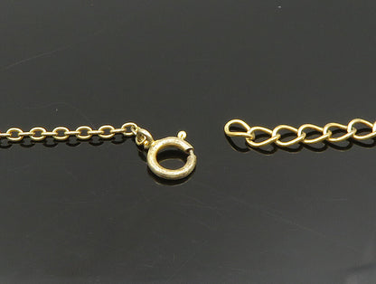 925 Sterling Silver  Vintage Cubic Zirconia Swirl Pear Shaped Necklace  NE3788