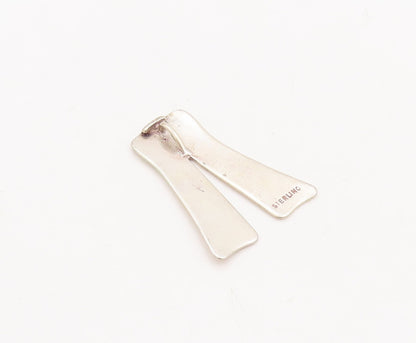 925 Sterling Silver Vintage Pendant Solid Carved Pants PT23478