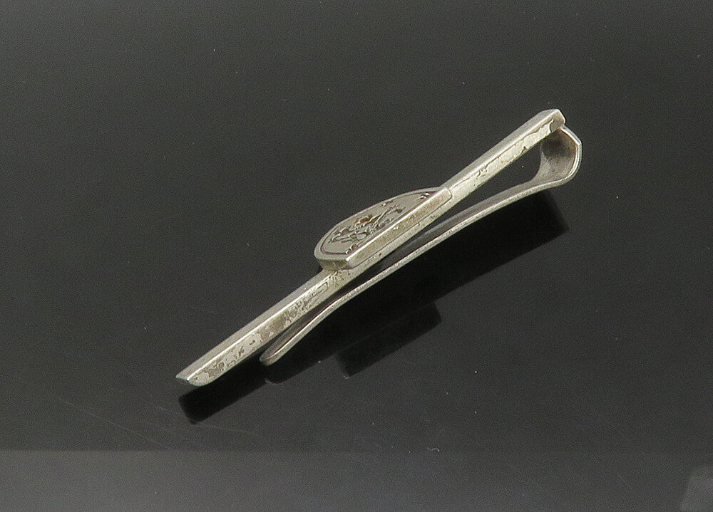 925 Silver Vintage 15th Century FENWICK & SAILORS Heraldic Lion Tie Clip  TR3078