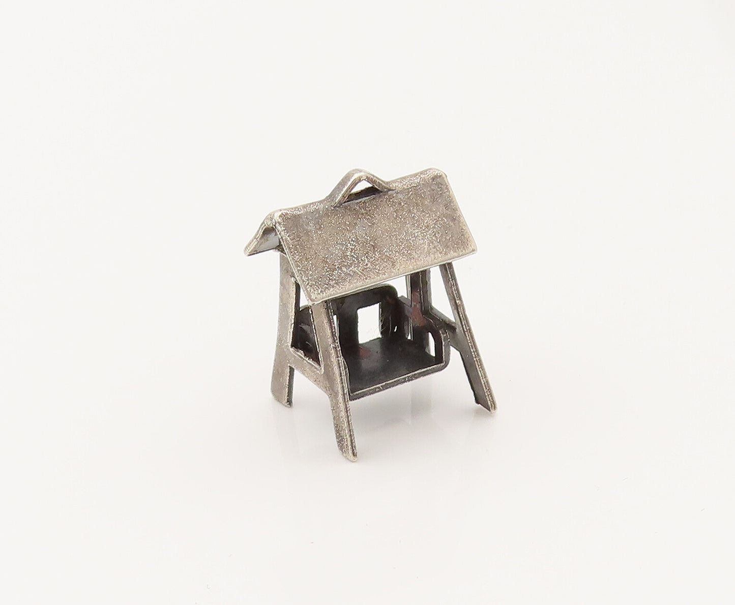 925 Sterling Silver Vintage Mini Swing In Shape Of A Pendant PT21987