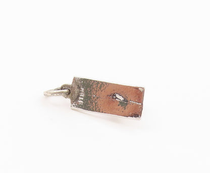 925 Sterling Silver  Vintage Polished Sewing Machine Charm Pendant  PT21409