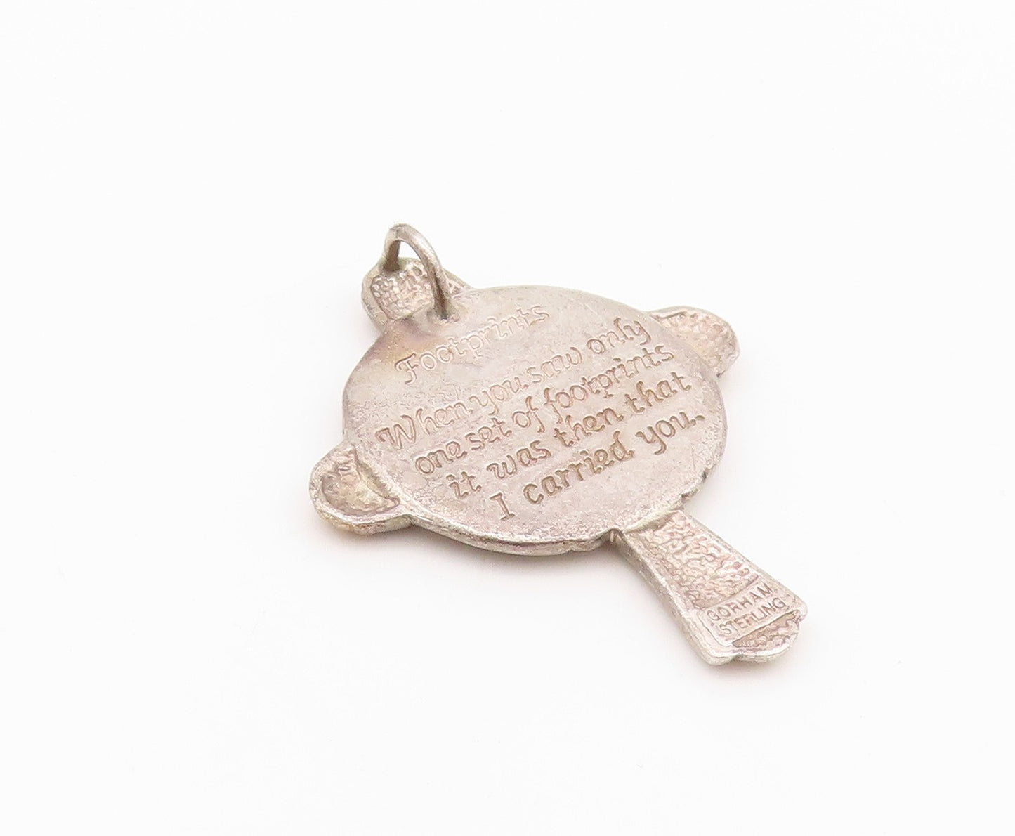 925 Sterling Silver Vintage Pendant GORHAM Antique Religious Cross  PT24250