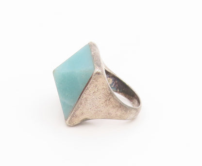 925 Sterling Silver Vintage Ring RLM STUDIO Chalcedony Pyramid  Sz 7  RG34482