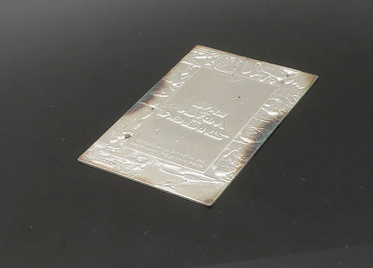 925 Sterling Silver  Vintage Star Trek Wrath Of Khan Collection Card  TR3090
