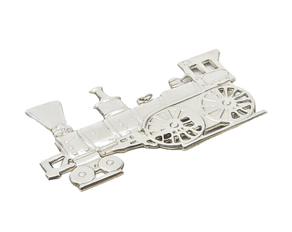 GORHAM 925 Sterling Silver  Vintage Steam Train Christmas Ornament  TR2373