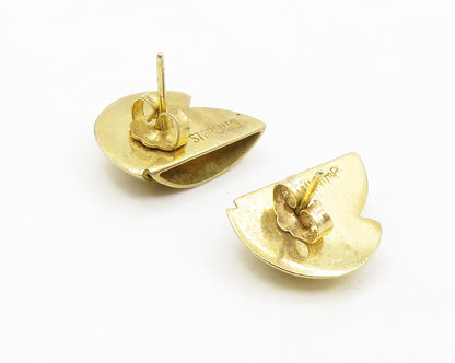 JULIETT 925 Sterling Silver  Vintage Shiny Gold Plated Drop Earrings  EG6958