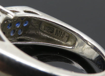 MICHAEL VALITUTTI 925 Silver  Vintage Cubic Zirconia Band Ring Sz 6  RG20896
