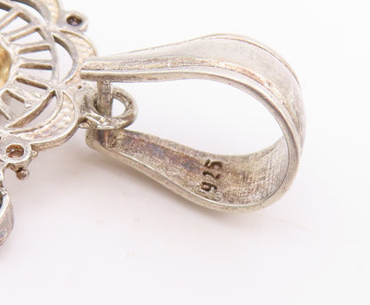925 Sterling Silver Vintage Pendant Catholic Saint Jude Religious Locket PT25431