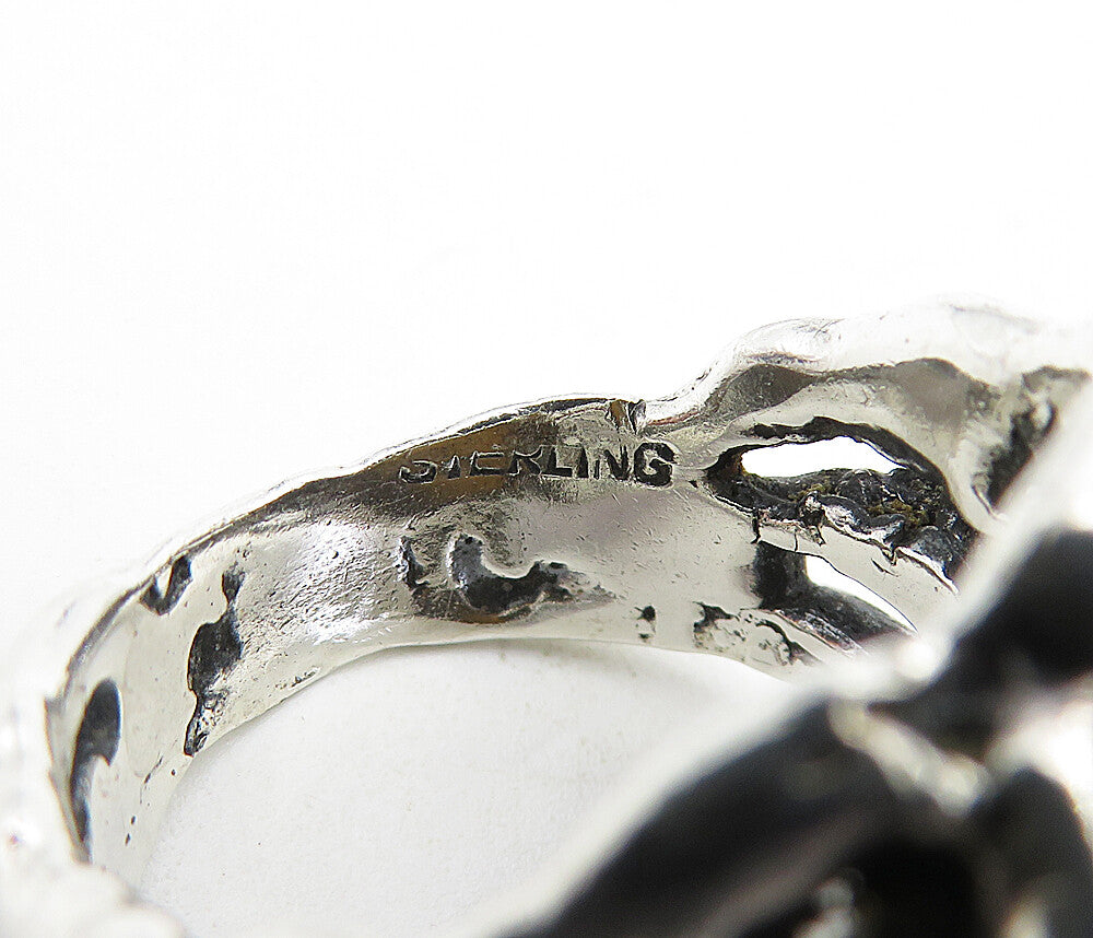925 Sterling Silver  Vintage Tiger's Eye Sculpted Cocktail Ring Sz 10  RG4892