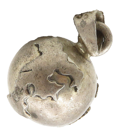 MEXICO 925 Sterling Silver  Vintage Harmony Ball Pendant (CHIMES)  PT12485