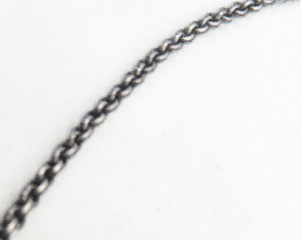 925 Sterling Silver  Vintage Pink Mother Of Pearl Twist Chain Necklace  NE1929