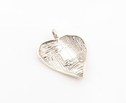 ESPERANZA MEXICO 925 Sterling Silver  Vintage Love Heart Pendant  PT17579