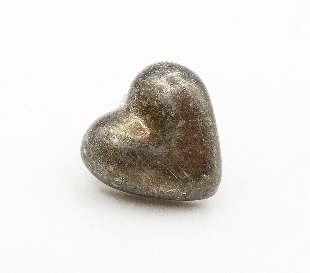 TIFFANY & CO. 925 Silver  Vintage Love Heart Single Stud Earring  EG8158