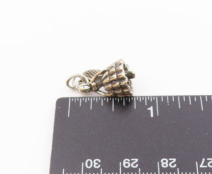 925 Sterling Silver Vintage Woman In Dress Williamsburg Pendant PT17908