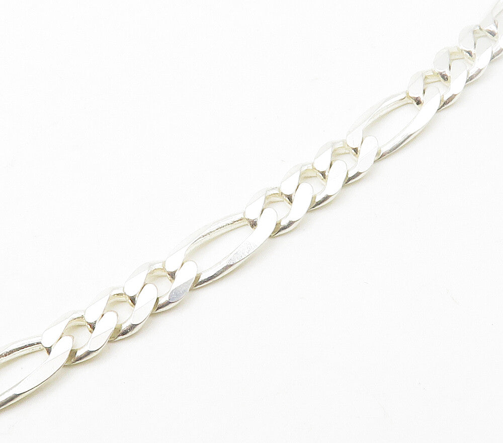 925 Sterling Silver  Shiny Polished Minimalist Curb Link Chain Necklace NE2689