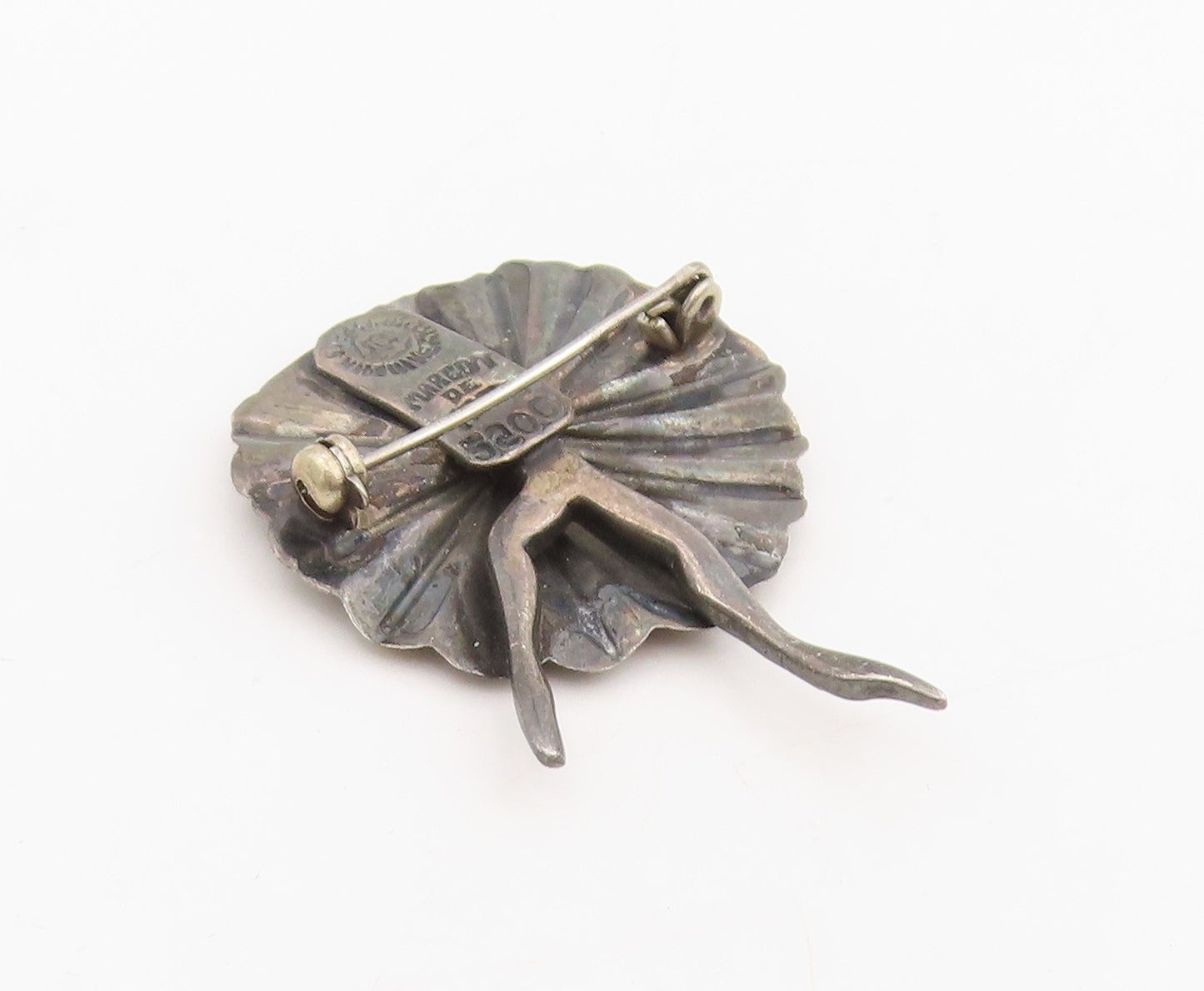 925 Sterling Silver Vintage Brooch MARGOT DE TAXCO Ballerina Dancer Pin  BP12072