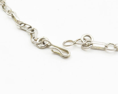 GLENN & IRENE SANDOVAL NAVAJO 925 Silver  Vintage Kokopelli Necklace  NE1868