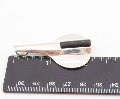 925 Sterling Silver Vintage Pendant ISRAEL Teardrop Bicycle Seat Saddle  PT25206