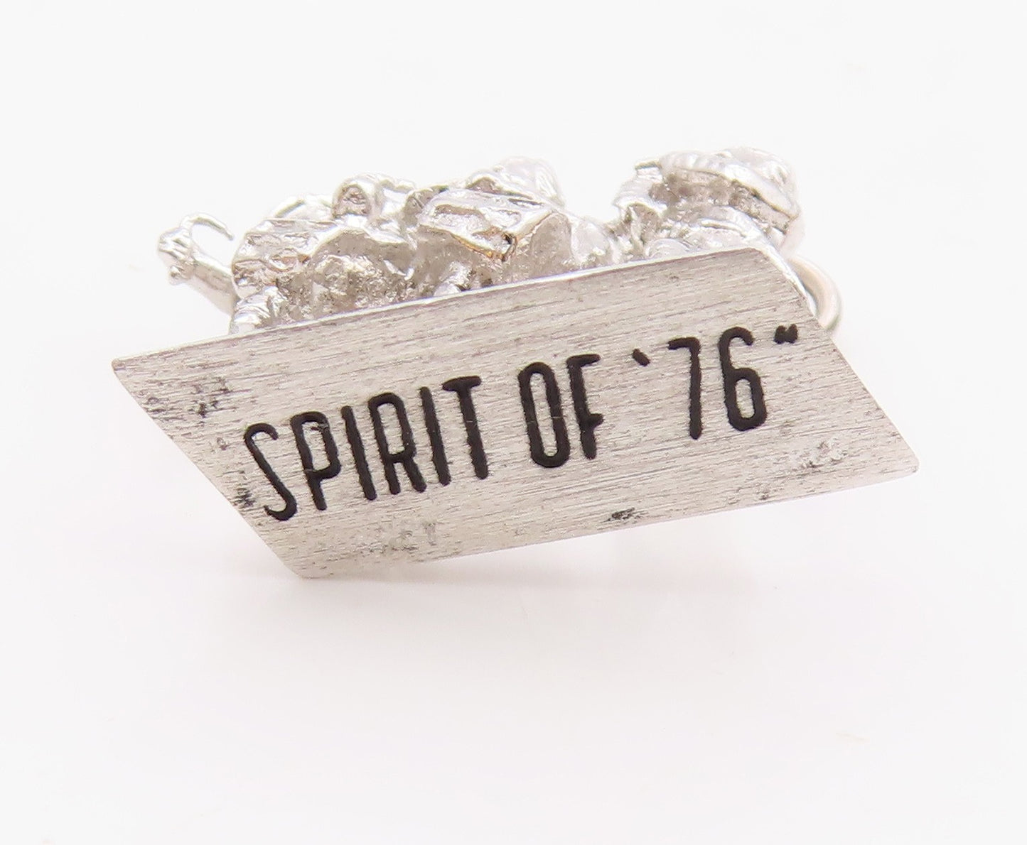 925 Sterling Silver  Vintage Spirit of '76 Marching Band Pendant  PT16581