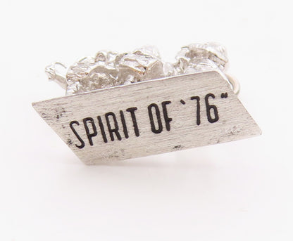 925 Sterling Silver  Vintage Spirit of '76 Marching Band Pendant  PT16581